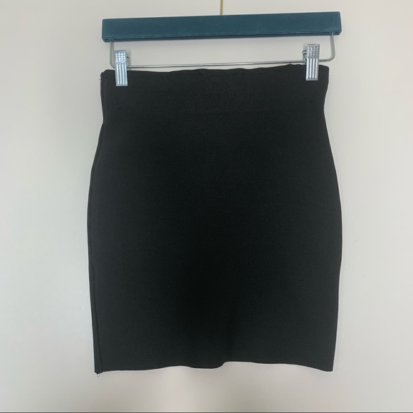 black bodycon skirt - Picture 7 of 10